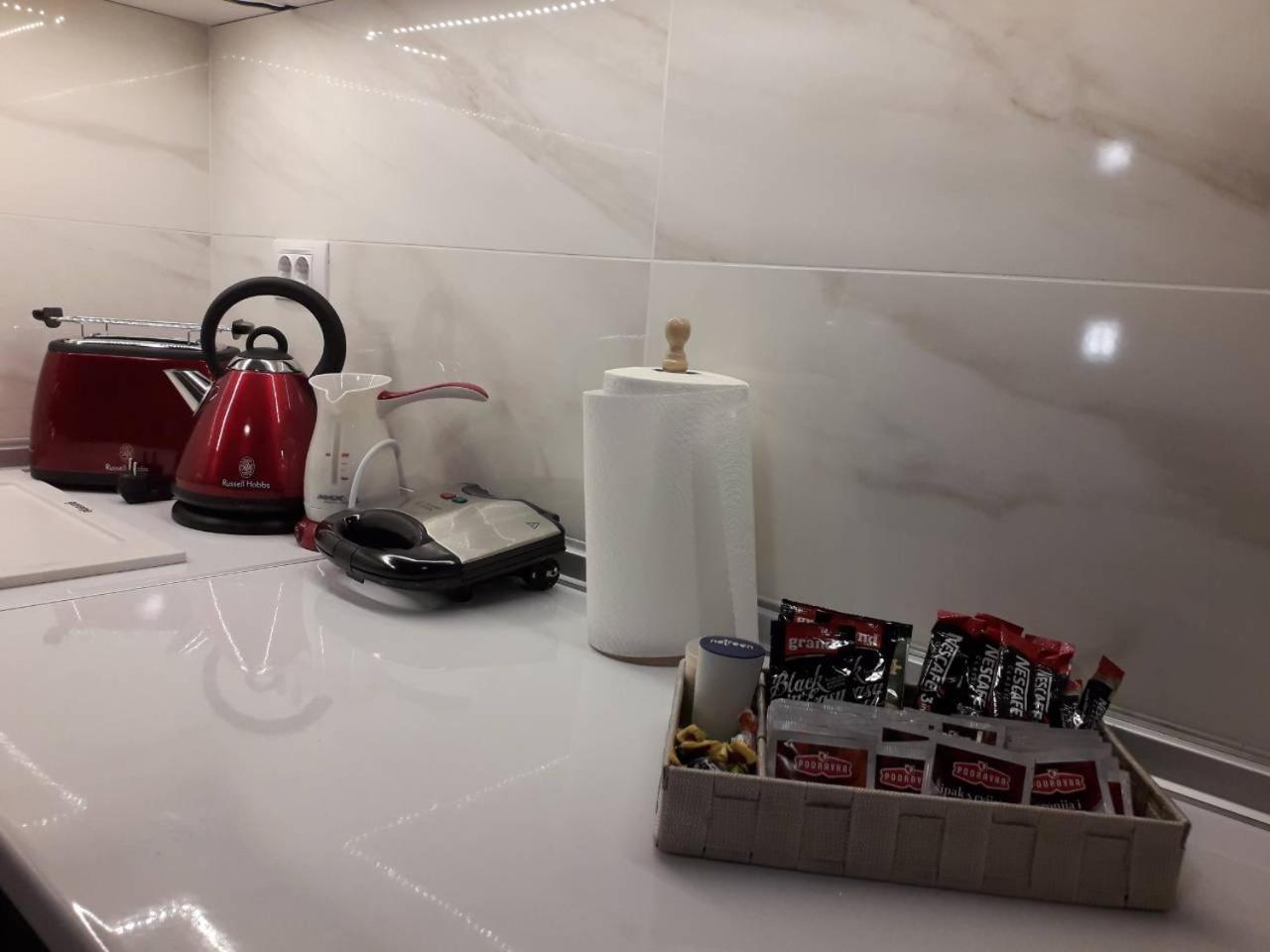 Gabriela & Marjan Luxury Self Check-In Flatiron Daire Üsküp Dış mekan fotoğraf